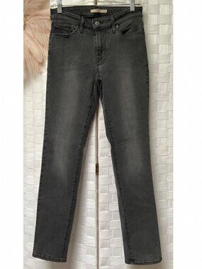 Levi's Levis Straus 712 Slim Gray Jeans Pants Size 28